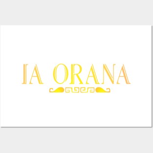 Ia Orana (Sunset) Posters and Art